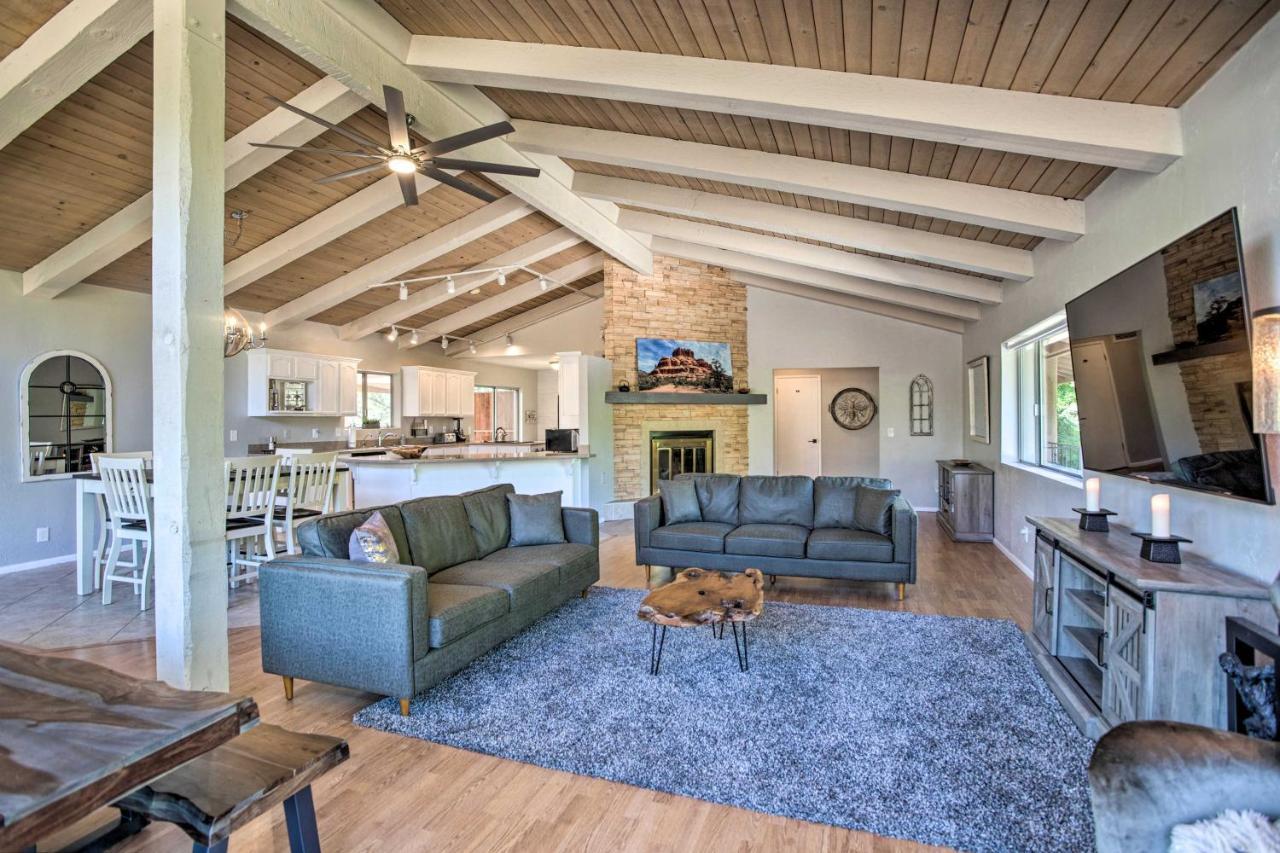 Sedona Hideaway With Swim Spa And Private Tavern! Esterno foto