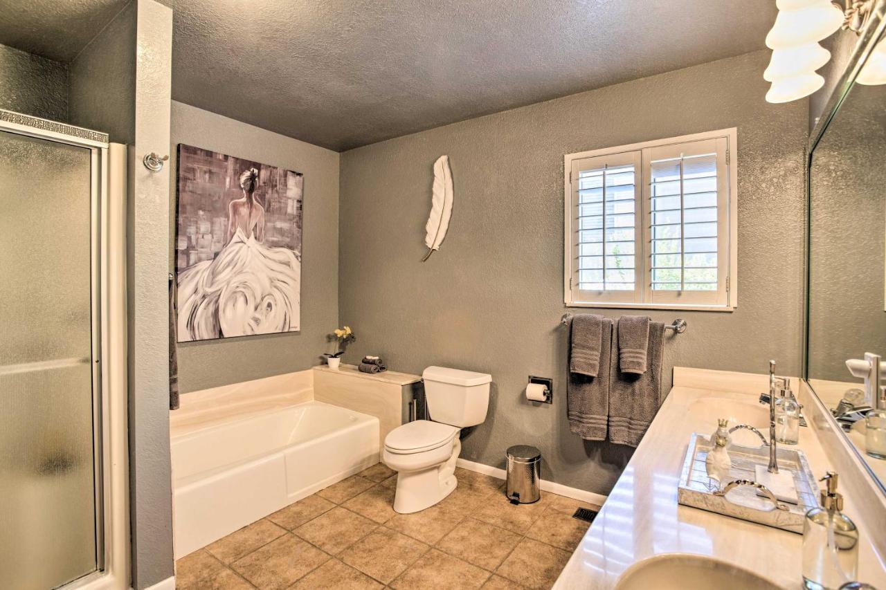 Sedona Hideaway With Swim Spa And Private Tavern! Esterno foto